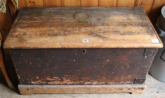 Wooden chest